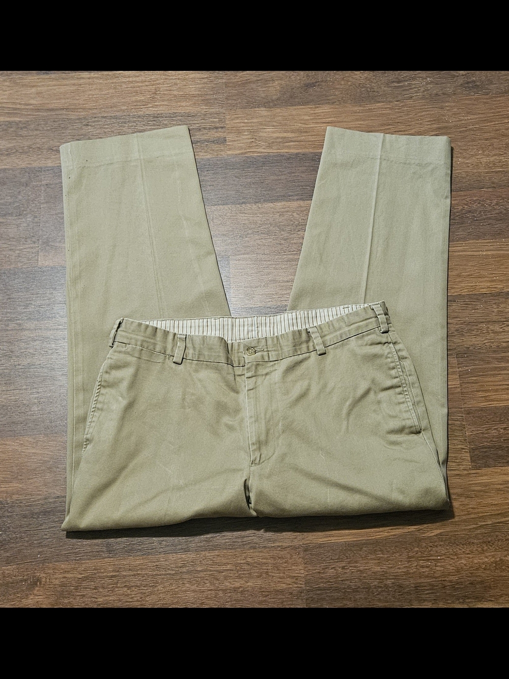 BILLS KHAKIS mens dress Pants 100% cotton made In USA SIZE 36x29 COLOR KHAKI P7D